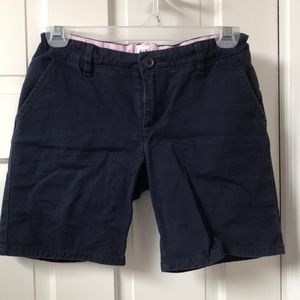 Gap girls size 12 navy shorts